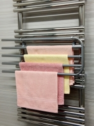 Sušák 4 ručníků na trubkové radiátory 25-01-SV460/chrom