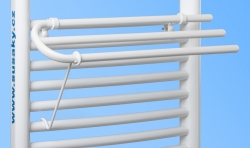 Double-arm dryer for tubular radiator, length 45 cm