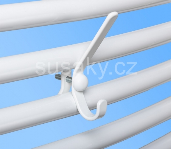 Ladder radiator hook - standard white
